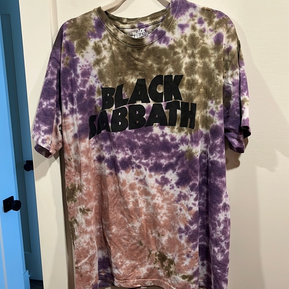 Black Sabbath tie dye T-shirt - official merch
